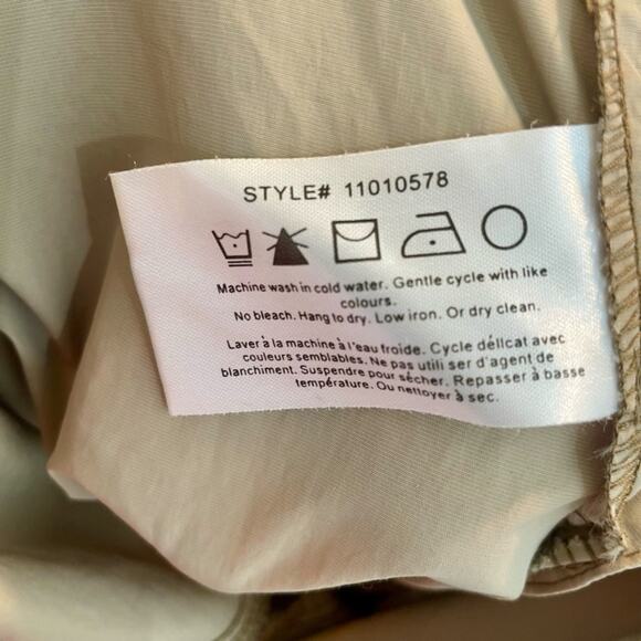 NEW Club Monaco Tan Flat Front Cargo Y2K Fritz Trouser Pants Sz 6 - Picture 13 of 14